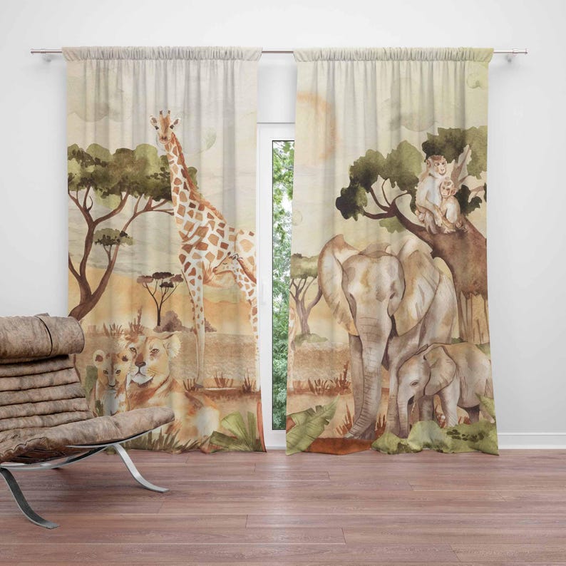 Baby Nursery Office - Gorden Ibu dan Bayi Motif Hewan