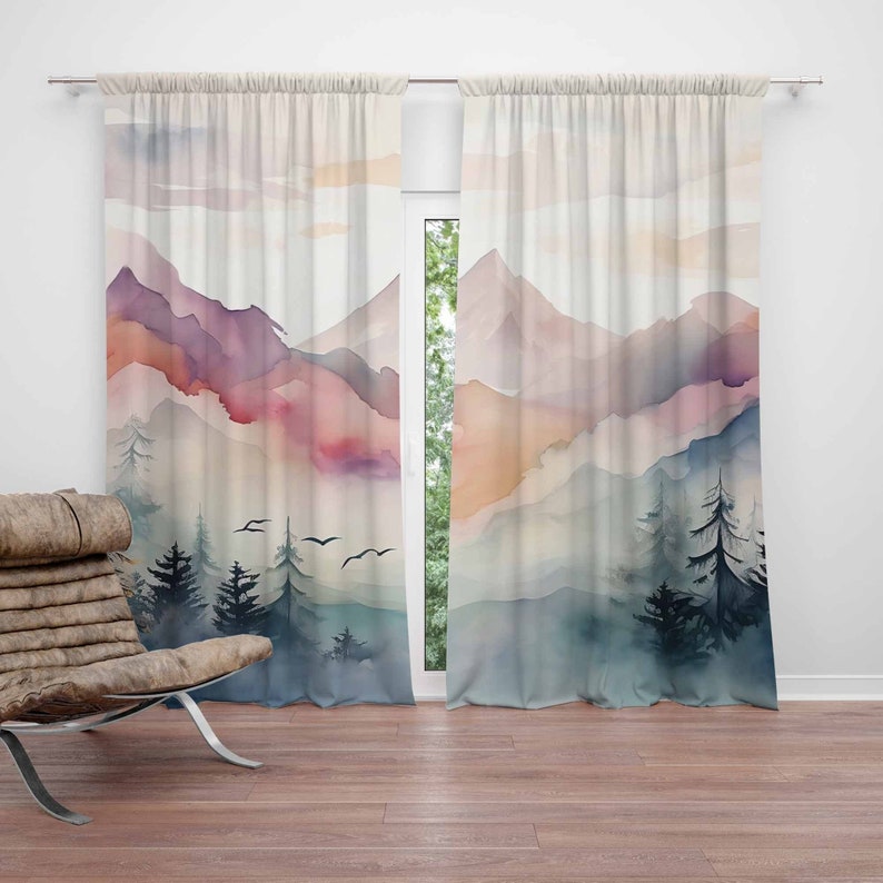 Baby Nursery Office - Tirai Kamar Tidur Anak Motif Hutan