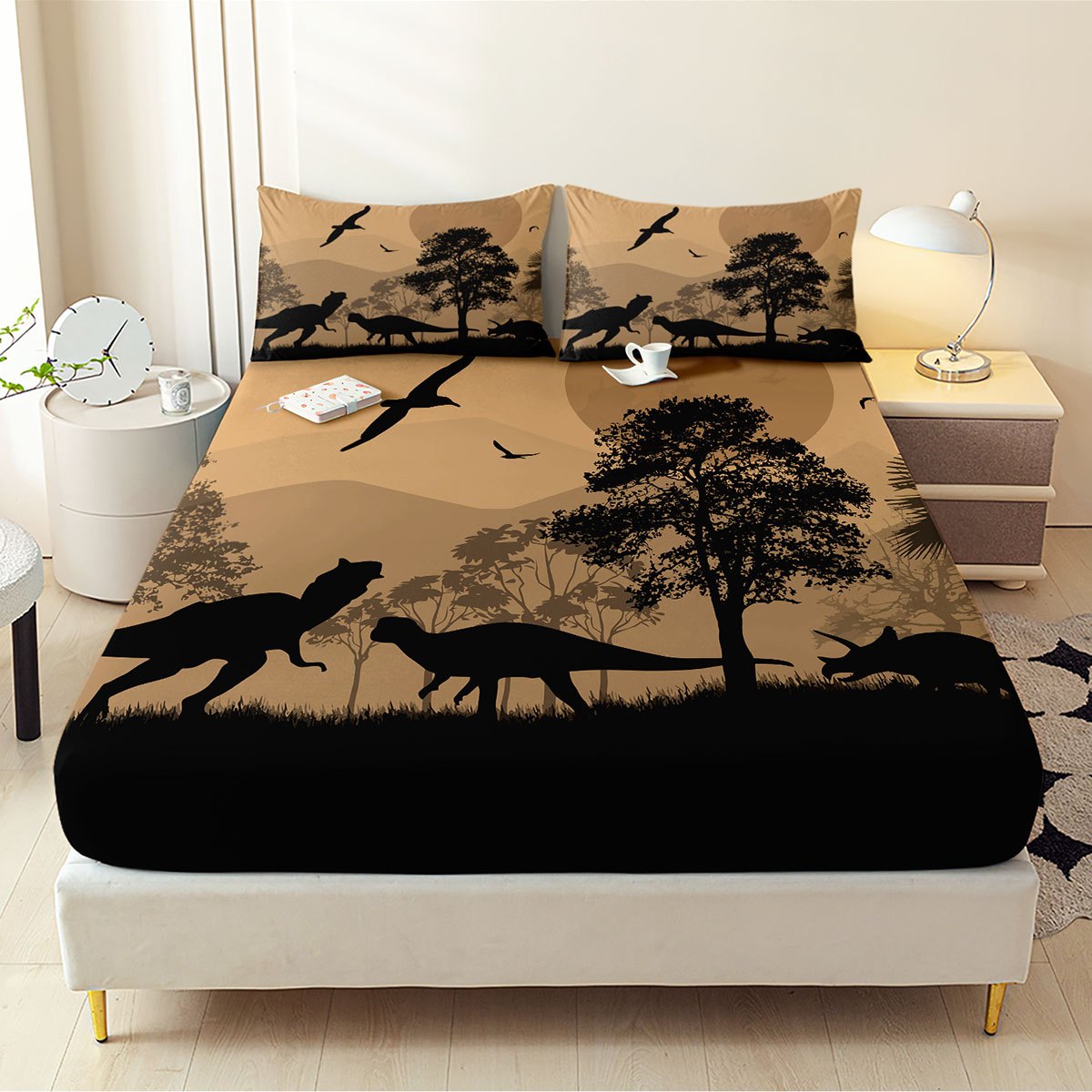 Pelindung Kasur Dinosaurus Jur - Baby Nursery Bedding ulasan dan harga