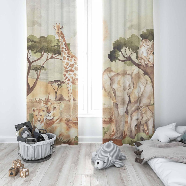 Gorden Ibu dan Bayi Motif Hewa - Baby Nursery Office ulasan dan harga
