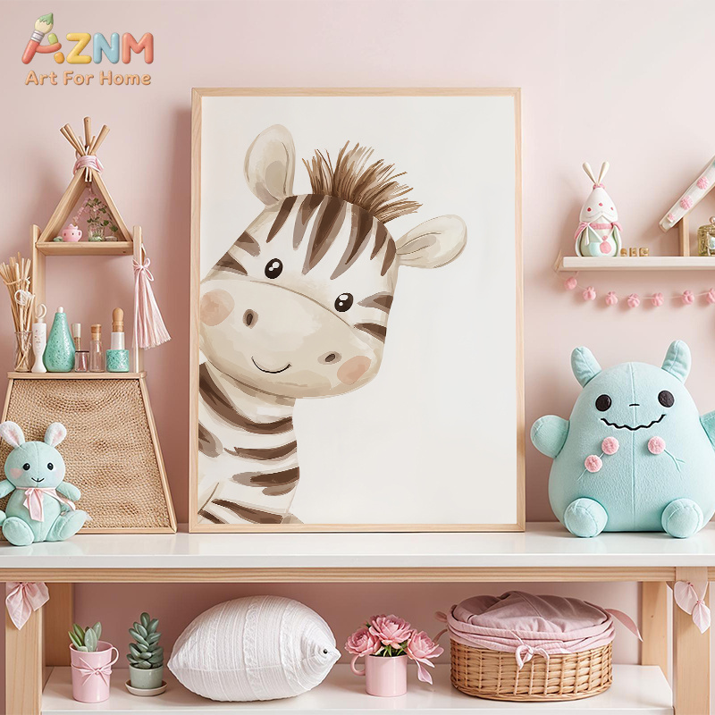 AZNM Cat Air Warna-warni Gamba - Baby Zebra Nursery ulasan dan harga