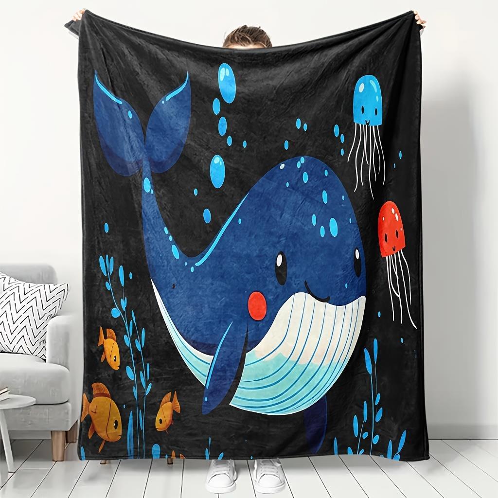 Selimut Laut Motif Ikan Paus d - Baby Nursery Under The Sea ulasan dan harga