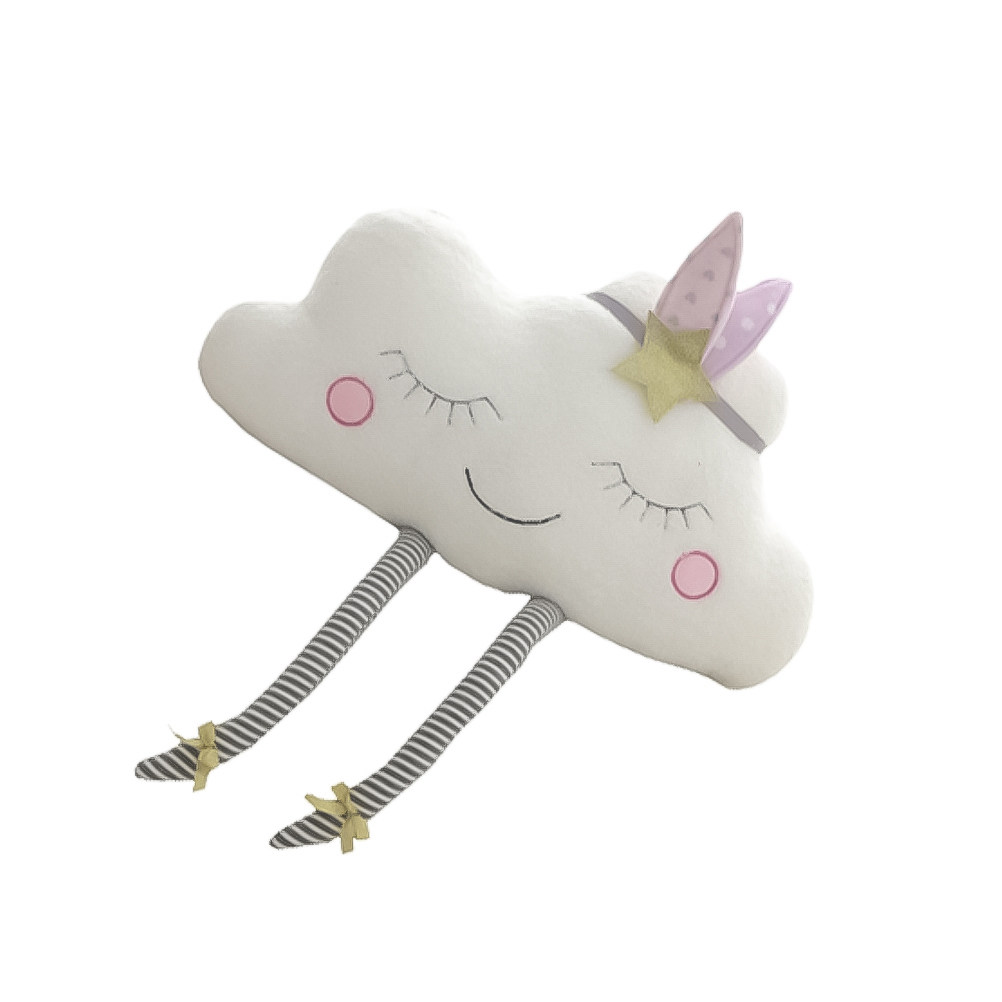 Bantal Lempar Smile Cloud, Ban - Baby Nursery Cushion ulasan dan harga