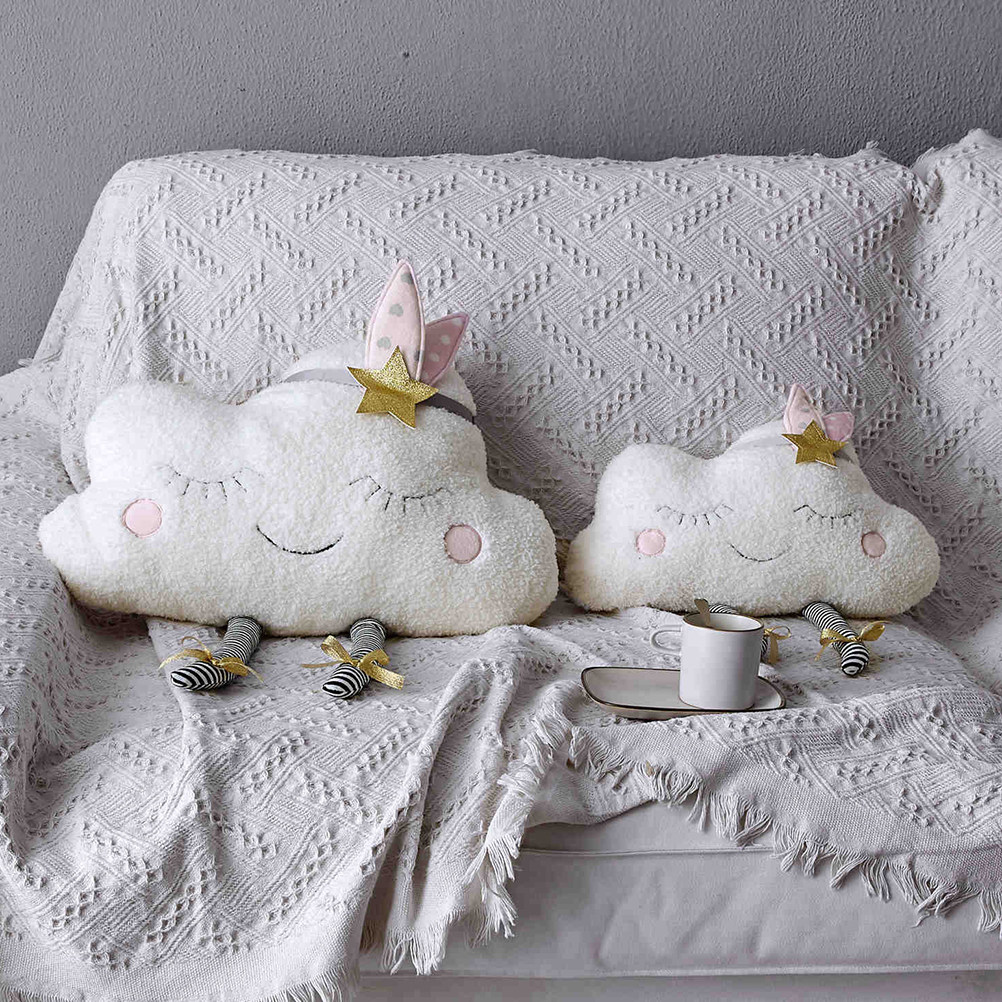 Bantal Lempar Smile Cloud, Ban - Baby Nursery Cushion ulasan dan harga
