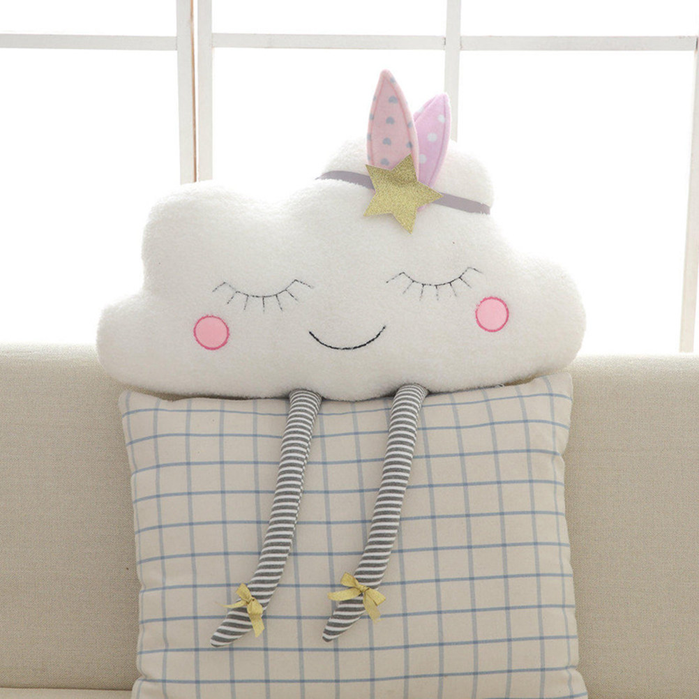 Bantal Lempar Smile Cloud, Ban - Baby Nursery Cushion ulasan dan harga
