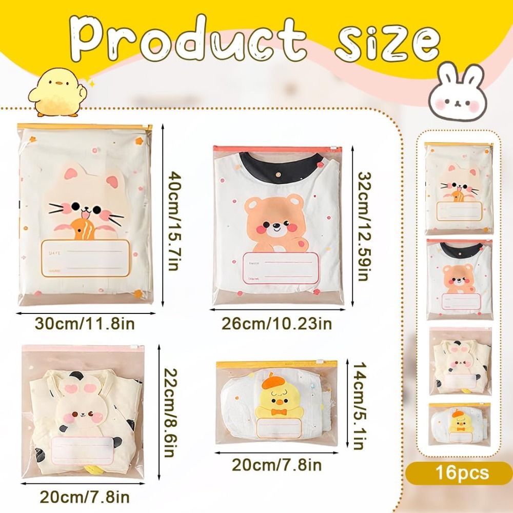 5 Buah Tas Penyimpanan Pakaian - Baby Nursery Uniform ulasan dan harga