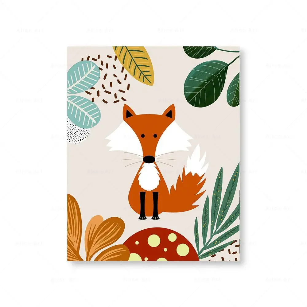 2026 Poster Kebun Raya Botani  - Baby Zebra Nursery ulasan dan harga