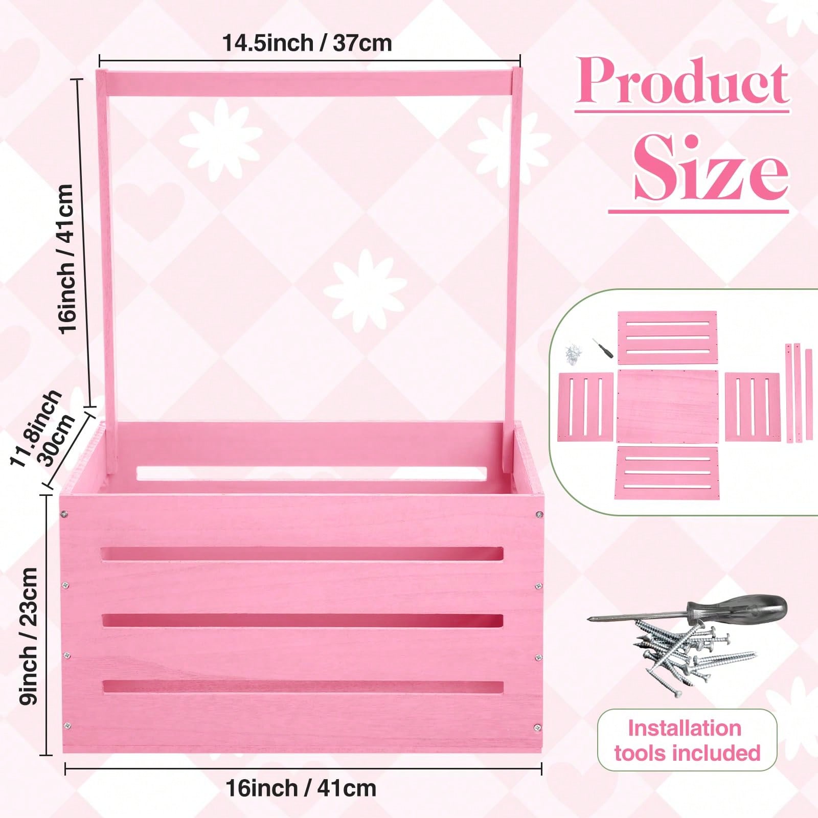 Keranjang Kayu untuk Baby Show - Baby Nursery Uniform ulasan dan harga