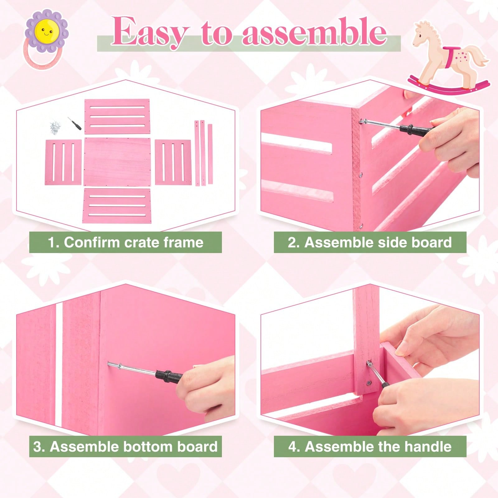 Keranjang Kayu untuk Baby Show - Baby Nursery Uniform ulasan dan harga