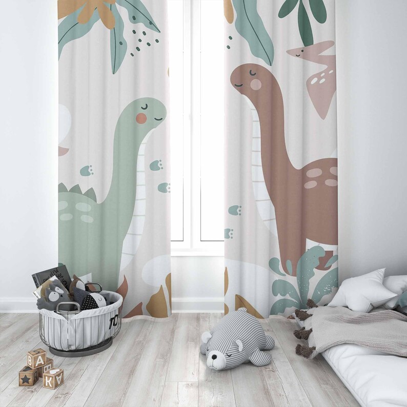 Tirai Kamar Bayi Dinosaurus Ti - Baby Nursery Office ulasan dan harga