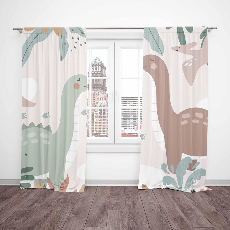 Tirai Kamar Bayi Dinosaurus Ti - Baby Nursery Office ulasan dan harga