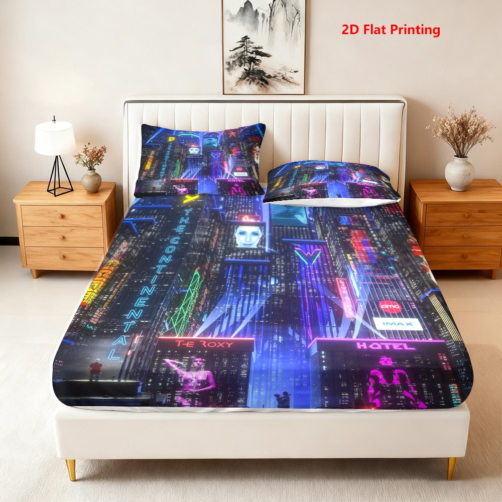 Set 3-Potong Sprei Motif Peman - Baby Nursery Bedding ulasan dan harga