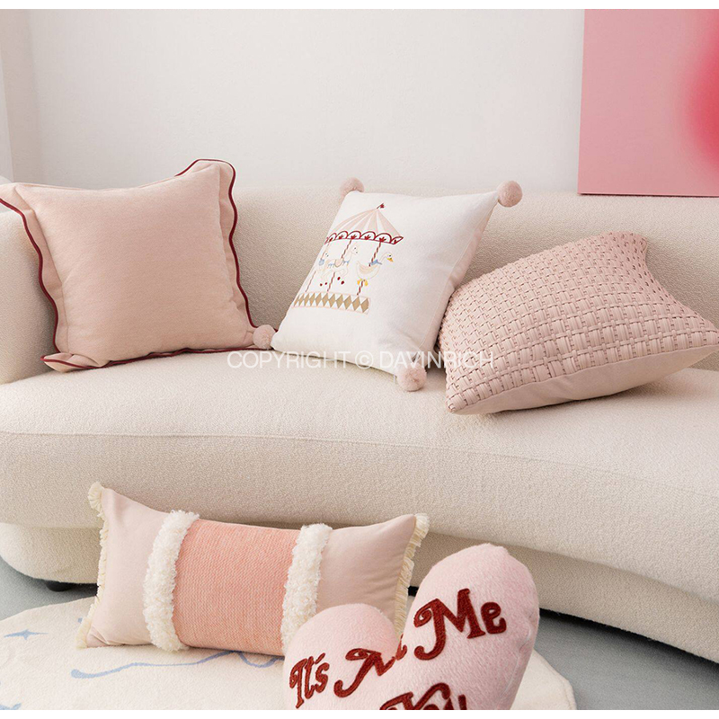 DAVINRICH Sarung Bantal Bordir - Baby Nursery Cushion ulasan dan harga