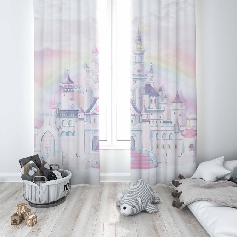 Tirai Kamar Bayi Kastil Putri  - Baby Nursery Office ulasan dan harga