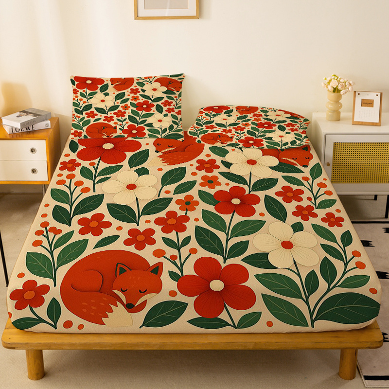 Pelindung Kasur Motif Bunga Du - Baby Nursery Bedding ulasan dan harga