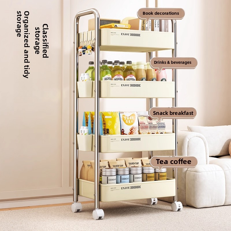 Troli Serbaguna Penyimpanan Or - Baby Nursery Bookcase ulasan dan harga