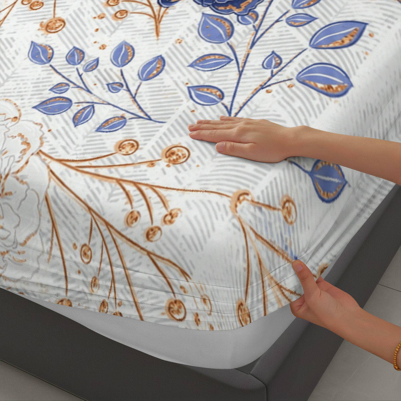Set Sprei Tiga Bagian Motif Bu - Baby Nursery Bedding ulasan dan harga