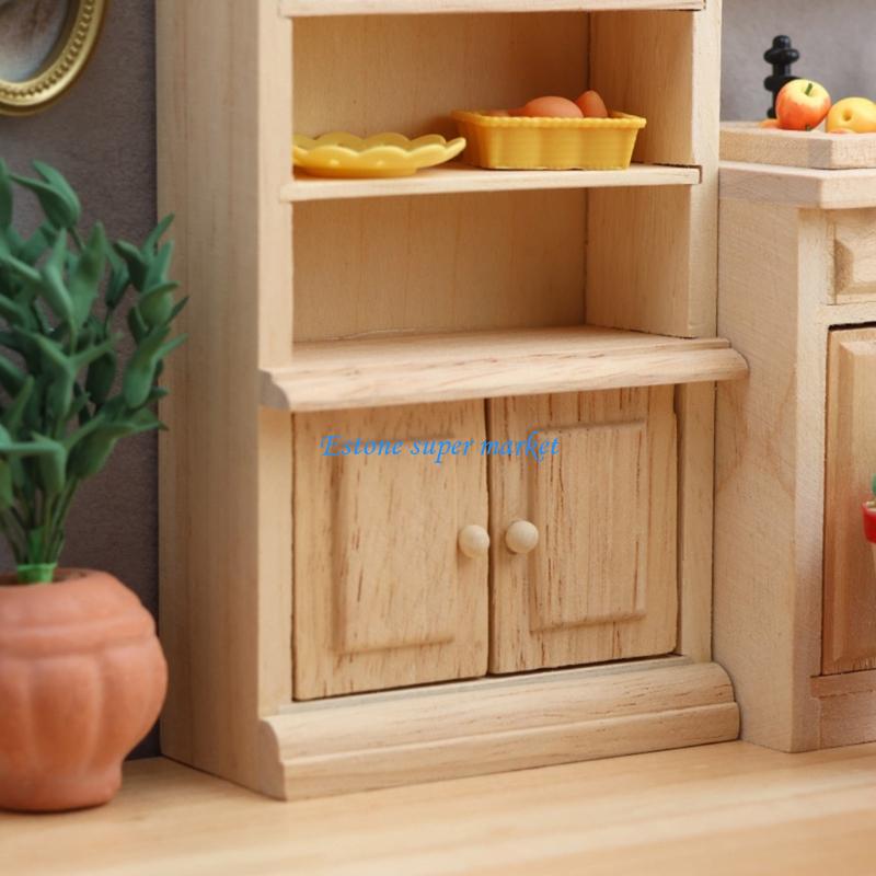 090B Lemari Pajangan Miniatur  - Baby Nursery Bookcase ulasan dan harga