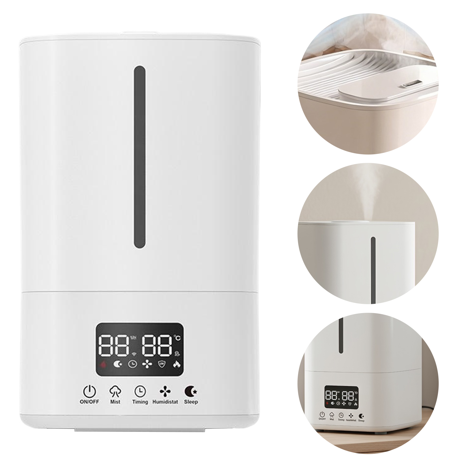 Humidifier Udara 5L dengan Pem - Baby Nursery Humidifier ulasan dan harga