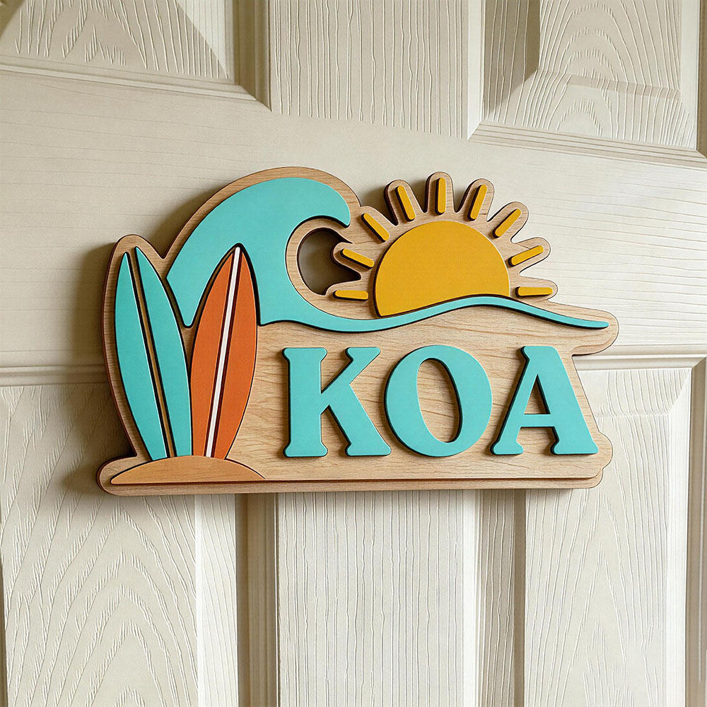 Papan Nama Pintu Bertema Gelom - Baby Nursery Usa ulasan dan harga