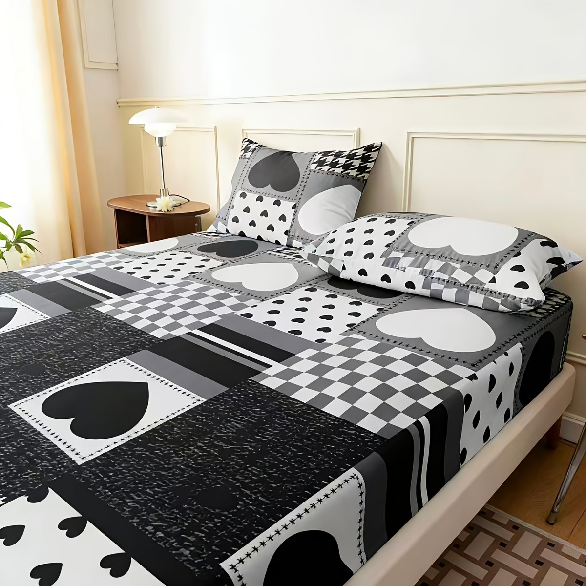Sprei dengan Motif Patchwork B - Baby Nursery Bedding ulasan dan harga